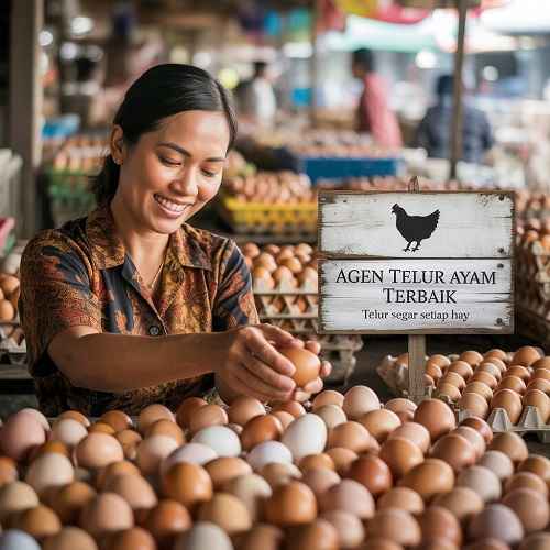 Agen Jual Telur Ayam Murah di Bone